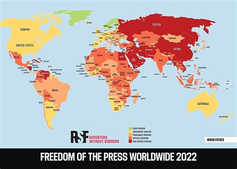 Libertad De Prensa En El Mundo Mapa De Sus Principales Amenazas