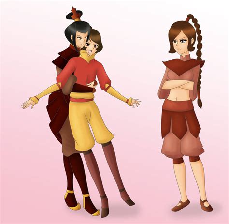 Com Jinora X Azula And Ty Lee X Azula By Tigerssunshyn On Deviantart