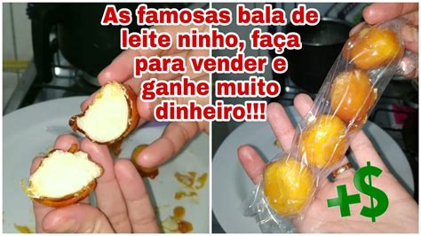 COMO FAZER BALA BAIANA BALA DE VIDRO FAÇA PARA VENDER BALA DE LEITE