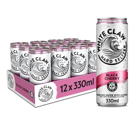 Buy White Claw® Black Cherry Alcoholic Sparkling Water With A Hint