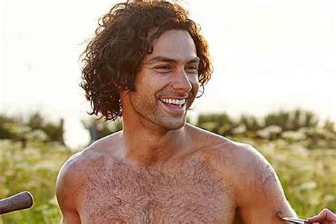 Poldark Hunk Aiden Turner Spotted Filming On Beach But It S Obviously