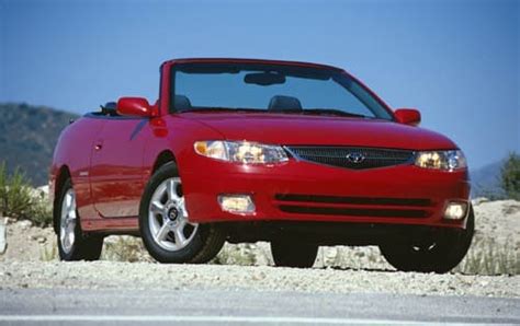 Used 2000 Toyota Camry Solara Convertible Review | Edmunds