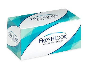 FreshLook Dimensions — цветные контактные линзы. Купить со скидкой.