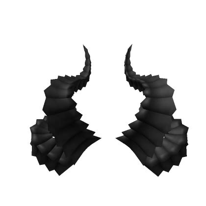 Monsterous Spikey Horns Black Roblox