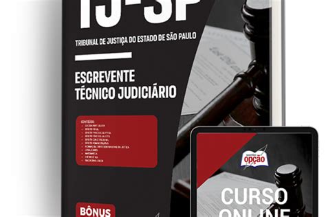 Baixar Apostila Tj Sp 2023 Escrevente Técnico Judiciário