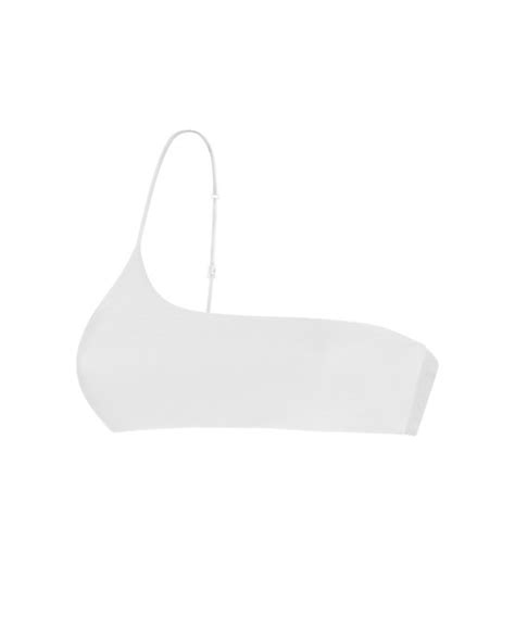 White One Shoulder Bikini Ark Swimwear Buy Online