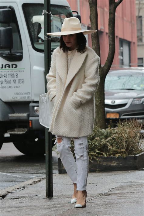 Vanessa Hudgens In The Spring Look Of Monochromatic Dressing Vogue