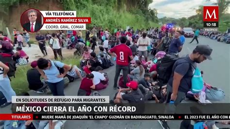 M Xico Bate R Cord En Solicitudes De Refugio Para Migrantes En