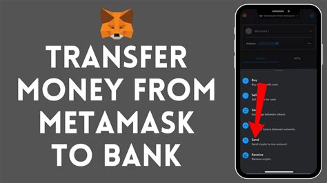 How To Transfer Money From Metamask To Bank Account Youtube