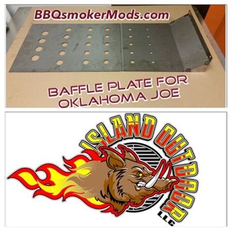 Oklahoma Joe Highland Horizontal Baffle Plate Heat Deflector Tuning