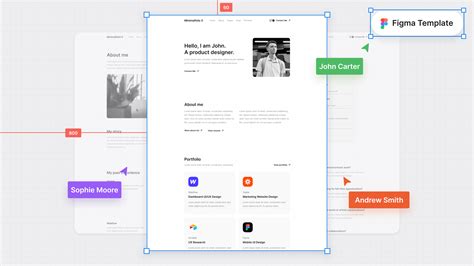 Minimalfolio X Minimal Portfolio Figma Template Free Figma Resource