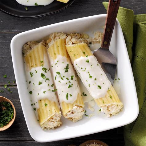 Crab Stuffed Manicotti Recipe