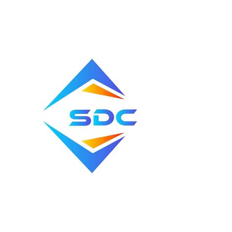 Sdc Abstract Technology Logo Design On White Background Sdc Creative