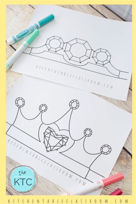 Diy Printable Crown Templates 8 Free Versions The Kitchen Table