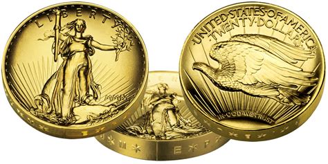 Ultra High Relief Uhr Double Eagle Gold Coin Saint Gaudens