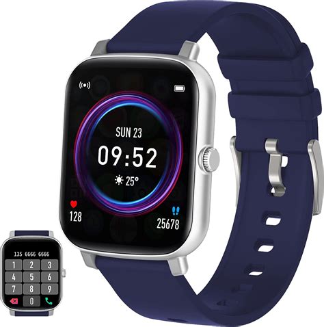 Amazon 1 7 Phone Smart Watch Answer Make Calls Fitness Watch