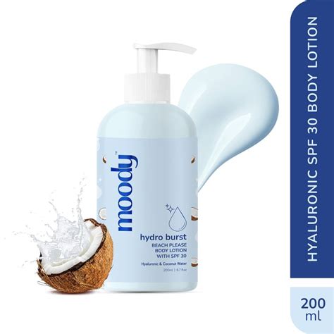 Moody Hydro Burst Spf Body Lotion Hrs Moisturization With