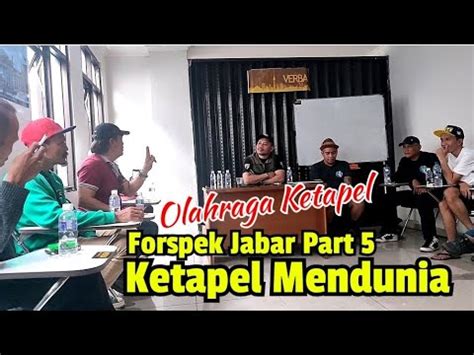 Rapat Delegasi Forspek Jabar Part 5 YouTube