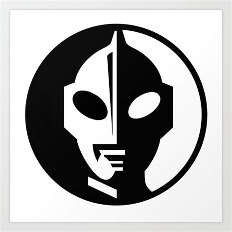 Ultraman Logo Art Print by Is This Tomorrow? | Society6