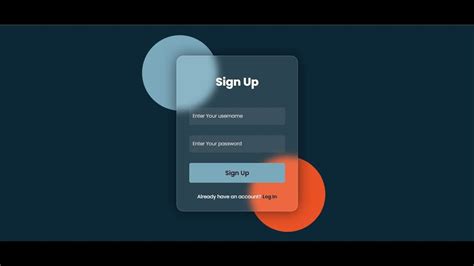 How To Make A Glassmorphism Login Form In Html Css Glassmorphism