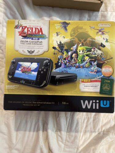 Nintendo Wii U Gb Console Deluxe Set Black Bricked Ebay