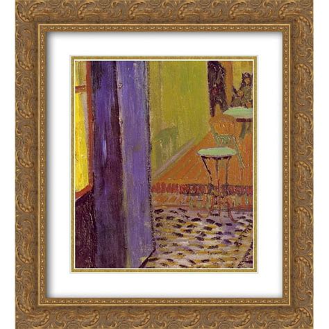 Vincent Van Gogh 2x Matted 20x24 Gold Ornate Framed Art Print Cafe