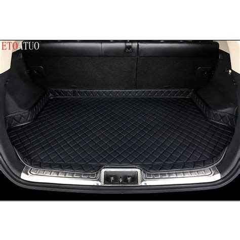 High Side Waterproof Car Trunk Mat Auto Tail Boot Tray Liner Cargo Rear