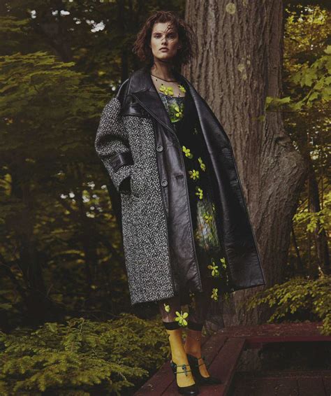 Will Davidson Captures Giedre Dukauskaite In 'Away We Go' For Vogue