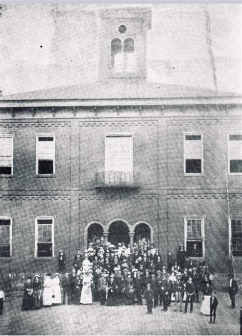 The Harrison County Courthouse as it stood in 1856 and what was ...