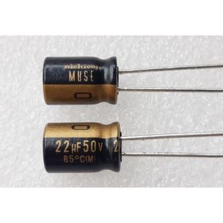 Nichicon Muse Kz Uf V For Audio Equipment Capacitor