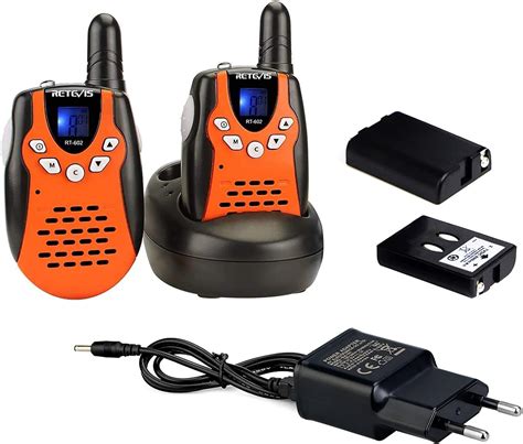 Amazon Es Retevis Rt Walkie Talkies Ni Os Recargables Con Bater As