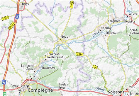 Pontoise france map