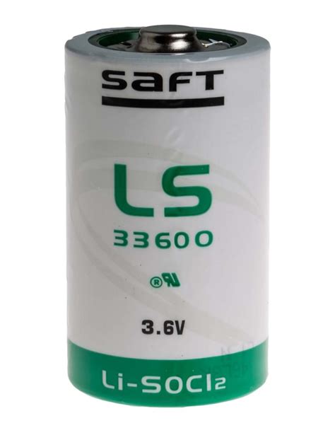 Ls Saft Saft V Lithium Thionyl Chloride D Battery