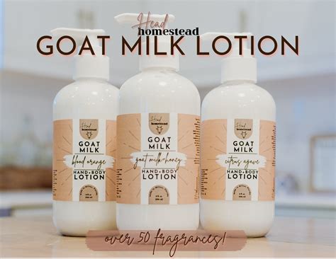 Goat Milk Lotion Etsy