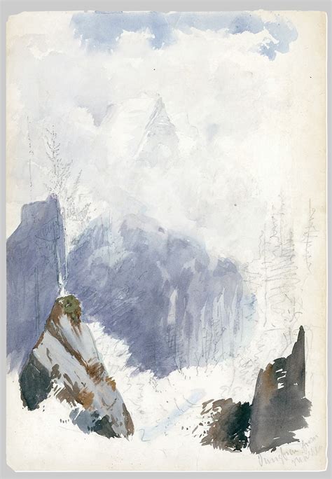 Solve John Singer Sargent Matterhorn From Zmutt Glacier Zermatt