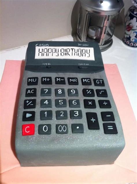 Calculator Cake - CakeCentral.com