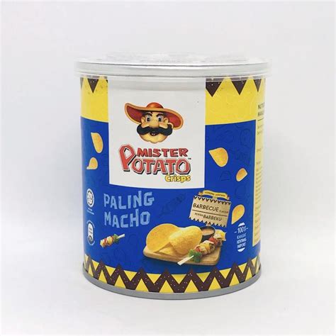 Mister Potato Potato Crisps BBQ 45G Shopee Malaysia