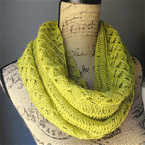 Ravelry: Spring Lace Infinity Scarf pattern by Linda Thach