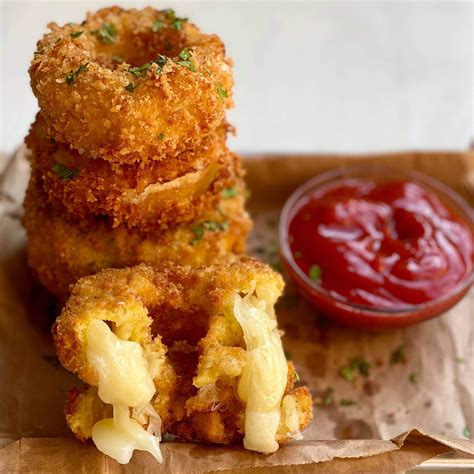 Homemade Cheesy Onion Rings Rfood