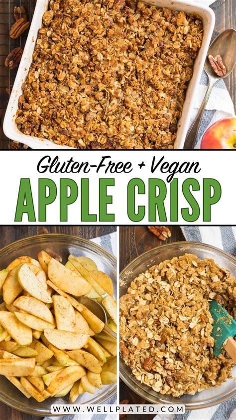 Gluten Free Apple Crisp WellPlated