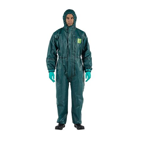 Traje químico protección partículas radioactivas Alphatec 4000 modelo 111