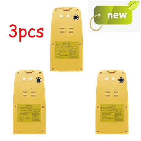 Pcs Topcon Bt Qa Total Station Nimh Battery For Gts Gpt Series