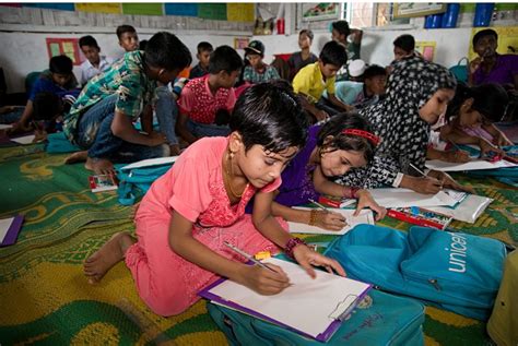 Bangladesh Rohingya Children Get Access To Education Amnesty