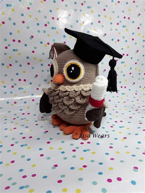 Ravelry Wisdom The Graduation Owl Pattern By Lisa Wears Owl Crochet