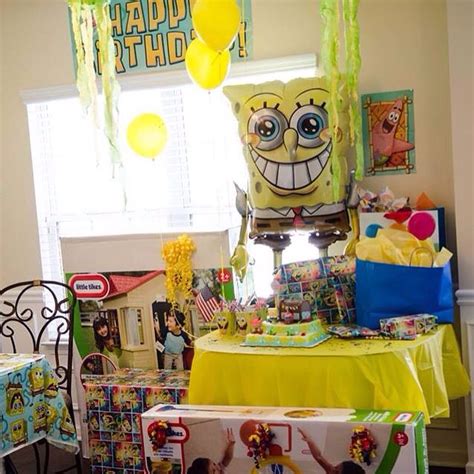 Spongebob party, spongebob party decor, spongebob balloon, spongebob ...