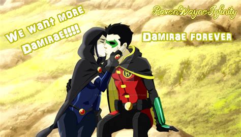 Damian X Raven -Final Scene- KISS by RavenWayneInfinity on DeviantArt