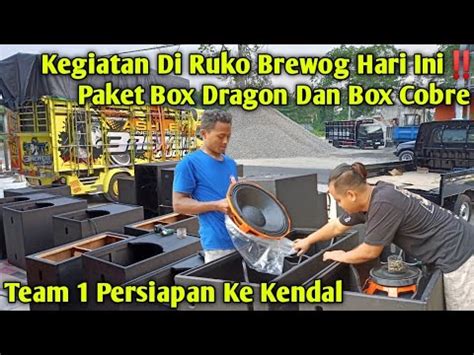 Paket Pasifik Audio Pemasangan Speaker Di Box Cobre Dan Dragon