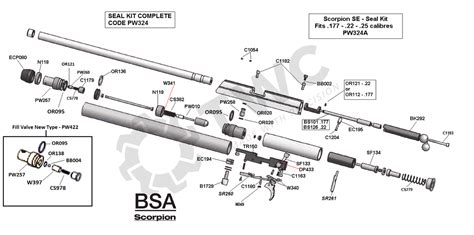 BSA Scorpion PCP (Diagram Download)