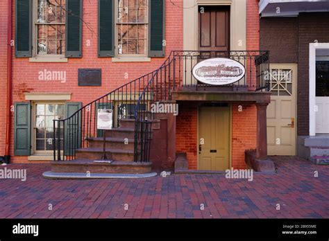 WASHINGTON, DC -22 FEB 2020- View of the Petersen House, known as The ...