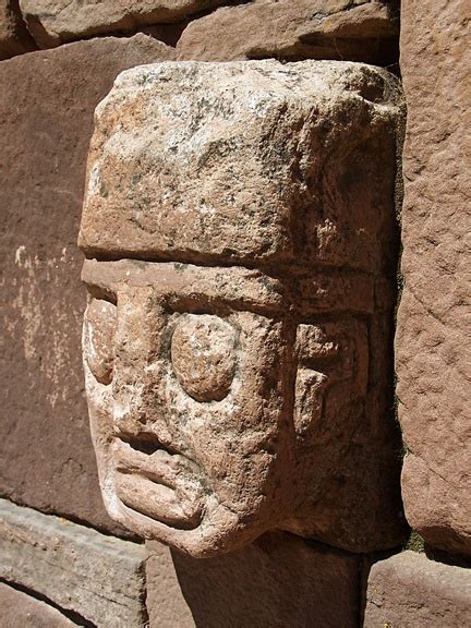 Via Mountainadventures Bolivia One Of The Stone Faces In The